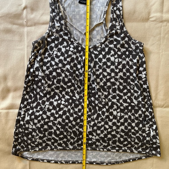 Volcom "Animal Style" Tank - Animal Print - Flowy Scoop Neck High Lo - Junior XL - Picture 11 of 16